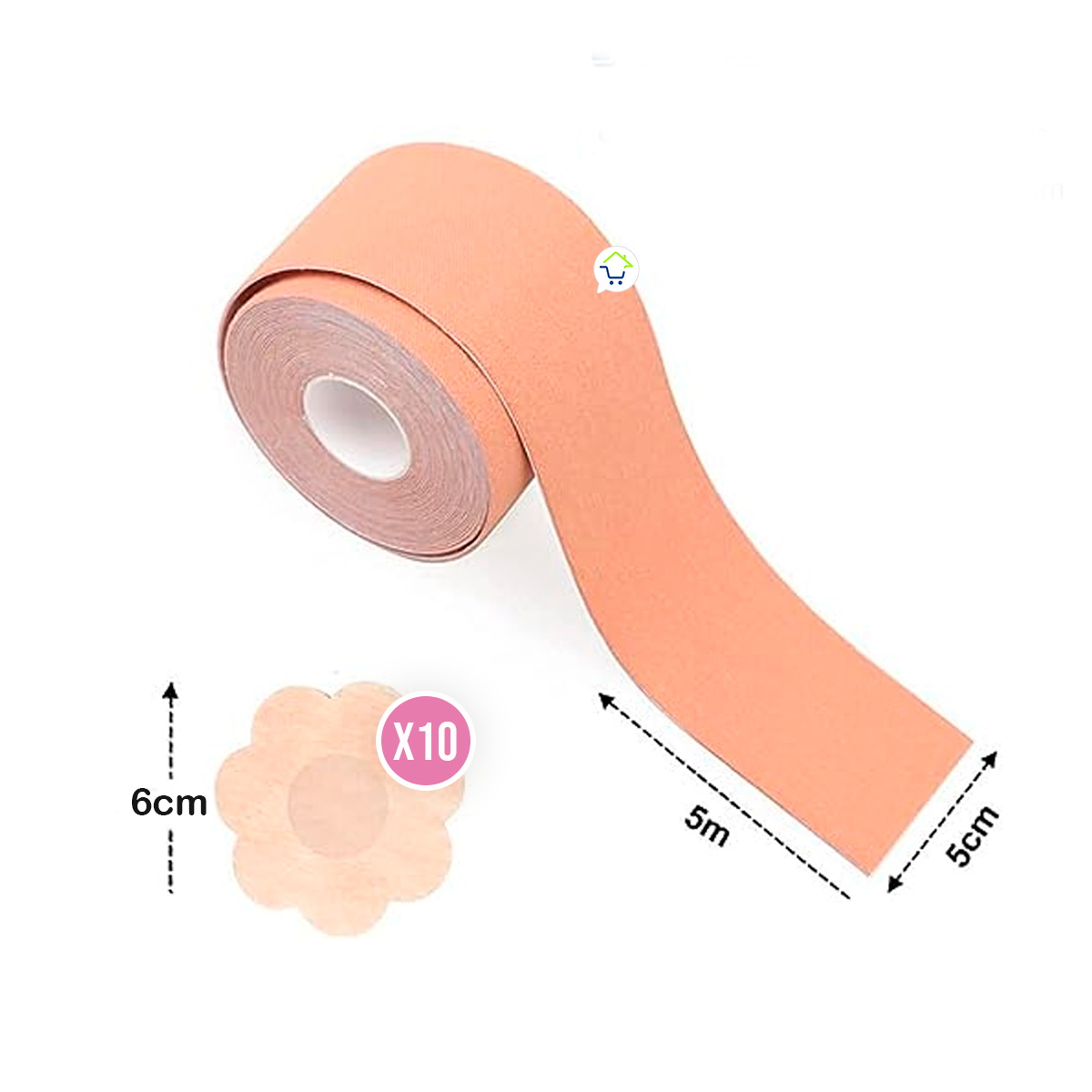 Cinta Adhesiva Pechos Seno CAP13